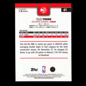 Trae Young 2025-26 Topps Hawks