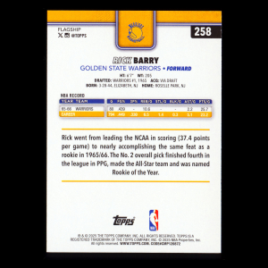 Rick Barry 2025-26 Topps Warriors