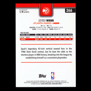 Spud Webb 2025-26 Topps Hawks