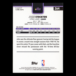 John Stockton 2025-26 Topps Jazz