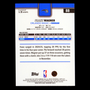 Franz Wagner 2025-26 Topps Diamante Magic
