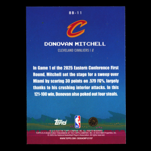 Donovan Mitchell 2025-26 Topps 8-Bit Ballers Cavaliers
