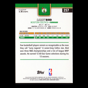 Larry Bird 2025-26 Topps Celtics