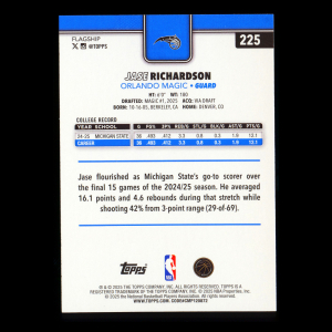 Jase Richardson RC 2025-26 Topps Rookie Magic