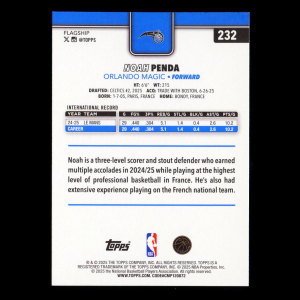 Noah Penda RC 2025-26 Topps Rookie Magic