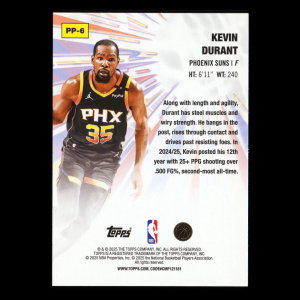 Kevin Durant 2025-26 Topps Power Players Suns
