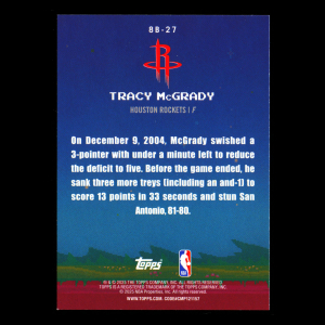 Tracy McGrady 2025-26 Topps 8-Bit Ballers Rockets