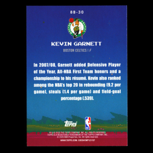 Kevin Garnett 2025-26 Topps 8-Bit Ballers Celtics