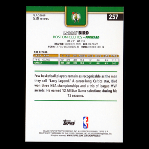 Larry Bird 2025-26 Topps Celtics