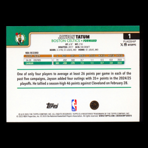 Jayson Tatum 2025-26 Topps Celtics