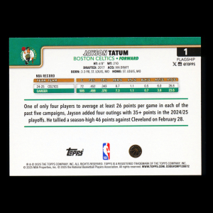 Jayson Tatum 2025-26 Topps Celtics