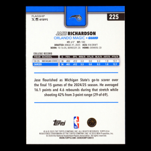 Jase Richardson RC 2025-26 Topps Rookie Magic