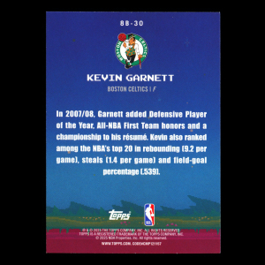 Kevin Garnett 2025-26 Topps 8-Bit Ballers Celtics
