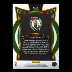 Jaylen Brown 2024-25 Select Blue Celtics