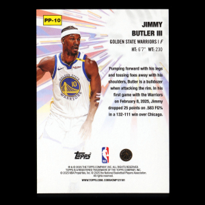 Jimmy Butler III 2025-26 Topps Power Players Warriors