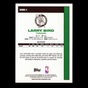 Larry Bird 2025-26 Topps '80-81 Topps Retro Celtics