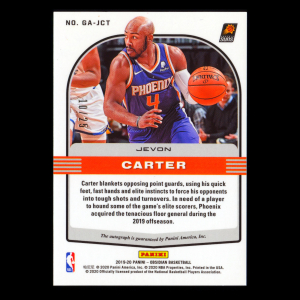 Jevon Carter 2019-20 Obsidian Galaxy Auto Electric Etch Green Suns - Magic 10/25