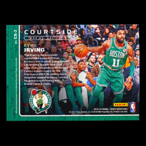 Kyrie Irving 2018-19 Hoops Courtside Celtics