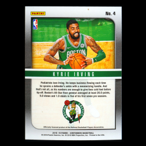 Kyrie Irving 2018-19 Contenders Hall of Fame Contenders Celtics