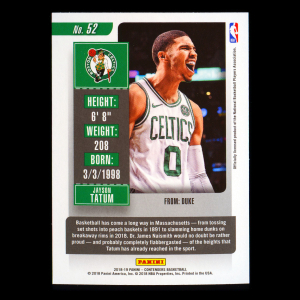 Jayson Tatum 2018-19 Contenders Celtics