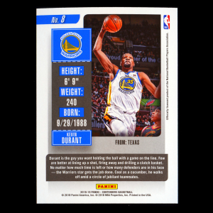 Kevin Durant 2018-19 Contenders Warriors
