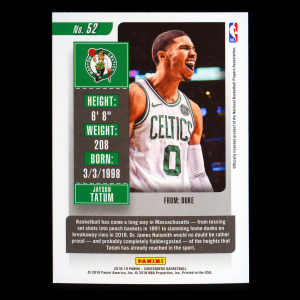 Jayson Tatum 2018-19 Contenders Celtics