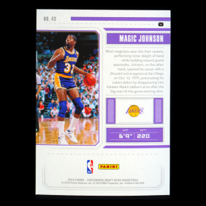 Magic Johnson 2018 Contenders Draft Picks Lakers