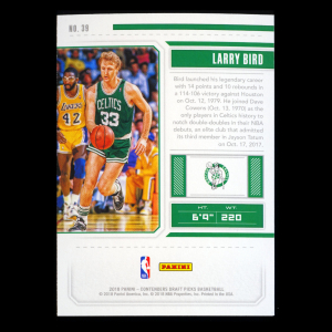 Larry Bird 2018 Contenders Draft Picks Celtics
