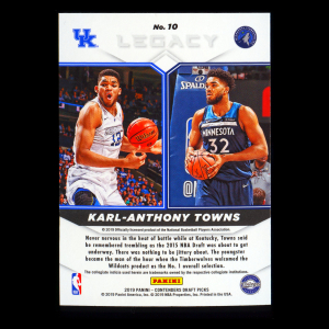 Karl-Anthony Towns 2019 Contenders Draft Picks Legacy Timberwolves