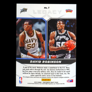 David Robinson 2019 Contenders Draft Picks Legacy Spurs