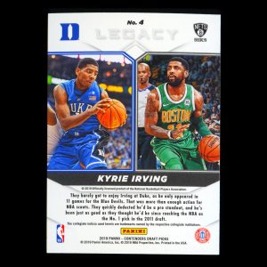 Kyrie Irving 2019 Contenders Draft Picks Legacy Celtics