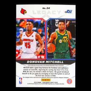Donovan Mitchell 2019 Contenders Draft Picks Legacy Jazz