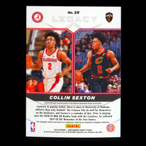 Collin Sexton 2019 Contenders Draft Picks Legacy Cavaliers