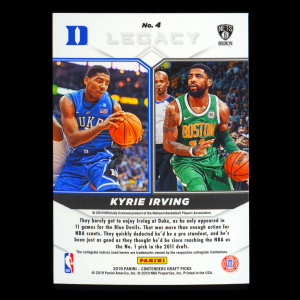 Kyrie Irving 2019 Contenders Draft Picks Legacy Celtics