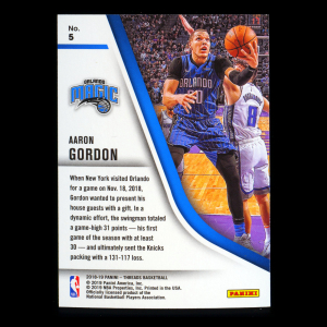 Aaron Gordon 2018-19 Panini Threads Our Time Magic