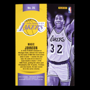 Magic Johnson 2018-19 Panini Contenders Winning Tickets Lakers