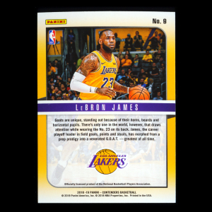 LeBaron James 2018-19 Panini Contenders Hall of Fame Contenders Lakers