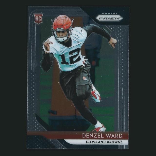 Denzel Ward RC 2018 Prizm Rookie Browns