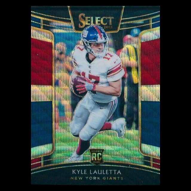 Kyle Lauletta RC 2018 Select Rookie Tri-Color Giants 114/199