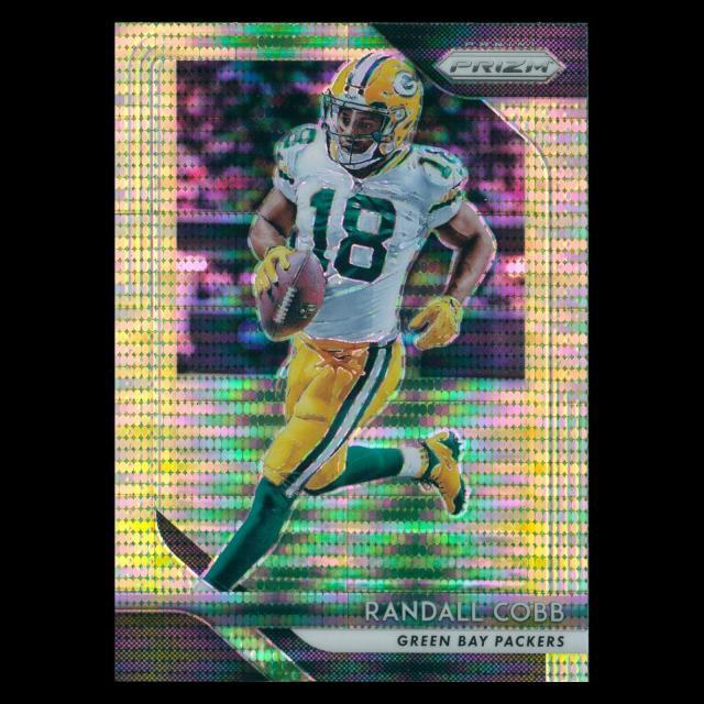 Randall Cobb 2018 Prizm Green Pulsar Packers