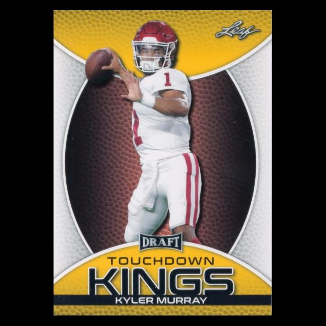Kyler Murray 2019 Leaf Draft Gold Touchdown Kings Sooners/Cardinals