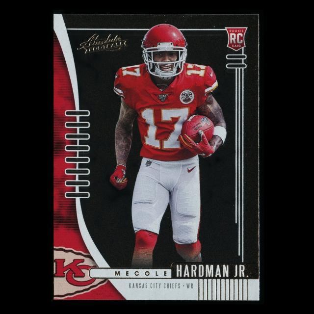 Mecole Hardman Jr. RC 2019 Absolute Rookie Chiefs