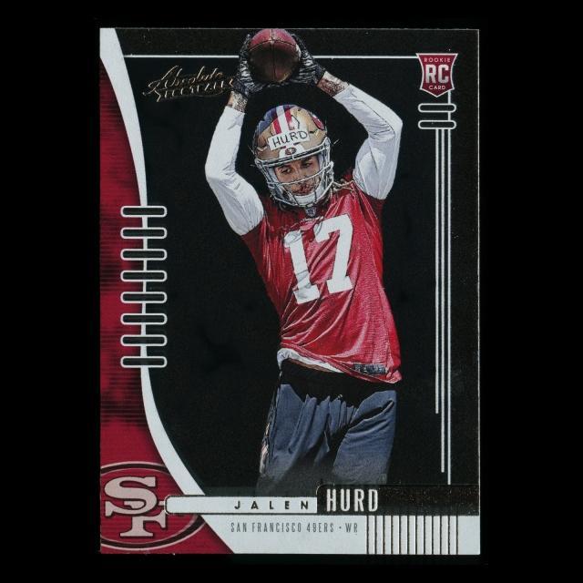 Jalen Hurd RC 2019 Absolute Rookie 49ers