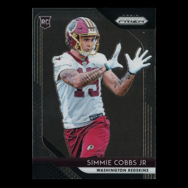 Simmie Cobbs Jr. RC 2018 Prizm Rookie Redskins