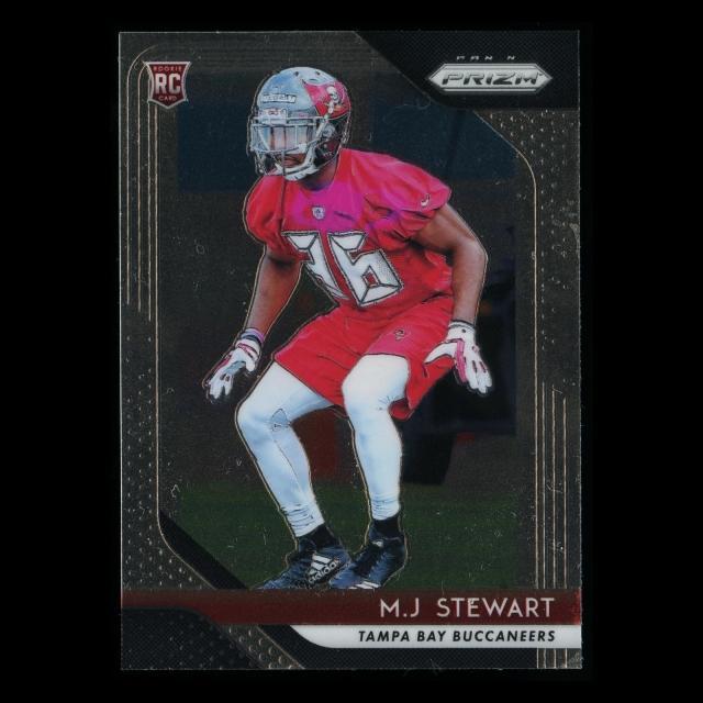 M.J. Stewart RC 2018 Prizm Rookie Buccaneers