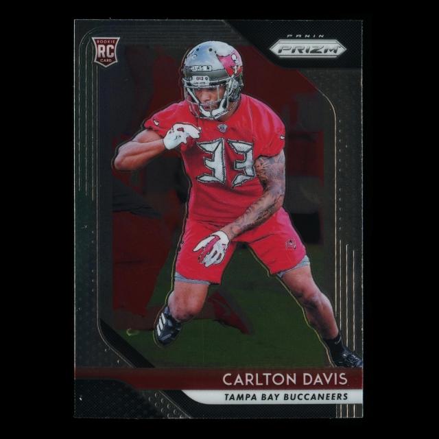 Carlton Davis RC 2018 Prizm Rookie Buccaneers