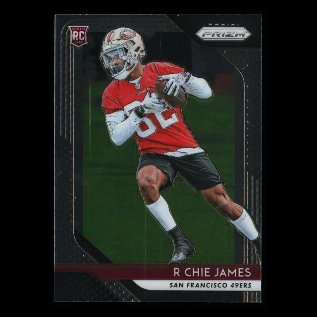 Richie James RC 2018 Prizm Rookie 49ers