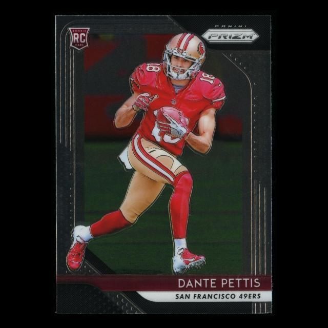 Dante Pettis RC 2018 Prizm Rookie 49ers