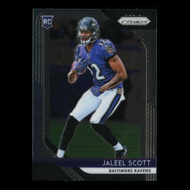 Jaleel Scott RC 2018 Prizm Rookie Ravens