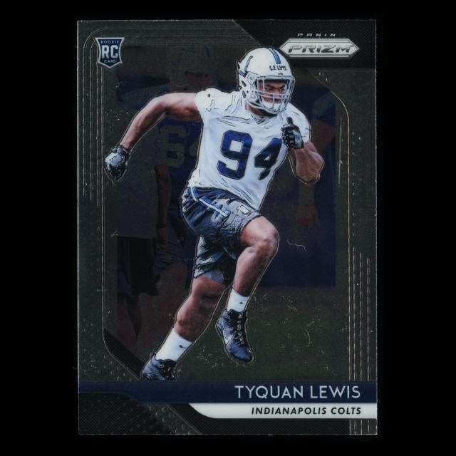 Tyquan Lewis RC 2018 Prizm Rookie Colts